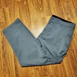 Hurley Hybrid Pants Men 38x29 Blue Elastic Waistband Stretch Performance New